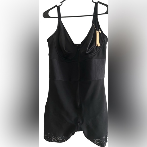 Women's Black Shapewear Bodysuit - Picture 8 of 8